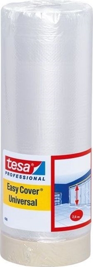 Picture of Folia malarska Tesa FOLIA ANTYCHLAP Z TAM MALAR.EASYCOVER UNIVERSAL 17M:2600MM
