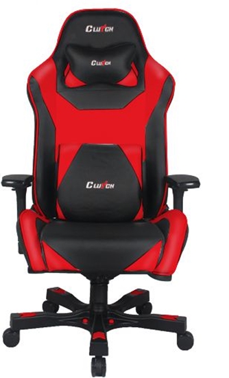 Picture of Fotel Clutch Chairz Throttle Bravo Premium Czerwony (THB99BR)