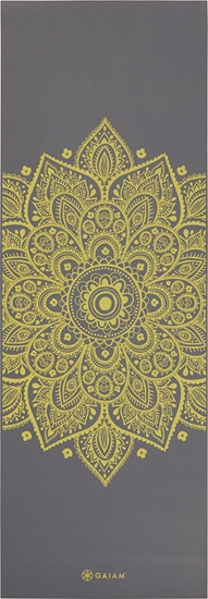 Изображение Gaiam Mata do jogi Citron Sundial (61333)