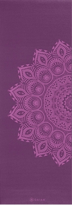 Изображение Gaiam Mata do jogi Purple Mandala (62202)