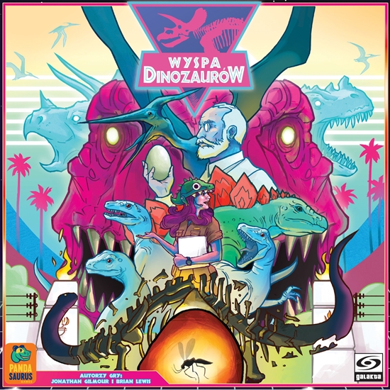 Изображение Galakta Gra planszowa Wyspa Dinozaurów