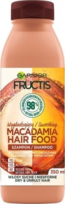 Attēls no Garnier Fructis Macadamia Hair Food szampon regenerujący do włosów zniszczonych 350 ml