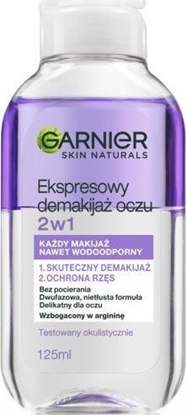 Attēls no Garnier Skin Naturals Eye Make-up Remover 2in1 pyn do demakijau oczu 125ml