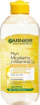 Изображение Garnier GARNIER_Skin Naturals płyn micelarny z witaminą Cg do skóry matowej i zmęczonej 400ml