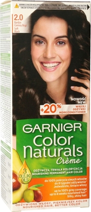 Attēls no Garnier Krem koloryzujący do włosów Color Naturals Ciemny Brąz