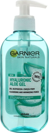 Picture of Garnier Skin Naturals Hyaluronic Aloe el oczyszczajcy i zwajcy pory - cera kadego rodzaju 200ml