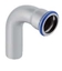 Attēls no Geberit Kolana 90° Mapress Edelstahl jednokielichowe 15mm (30302)