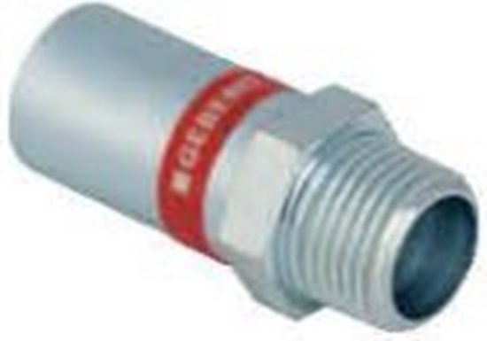 Изображение Geberit Zczka Geberit Mapress C-Stahl 22mm przejciowa GZ 1/2" i kocówk wsuwan (21935)