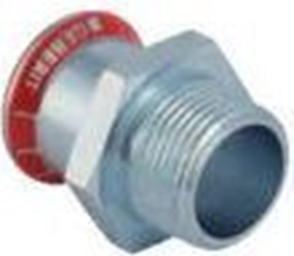 Изображение Geberit Zczka Mapress C-Stahl przejciowa z gwintem zewntrznym DN20/15 (21715)