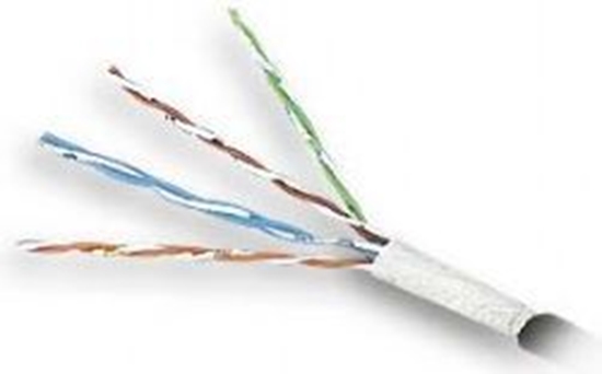 Picture of Gembird kabel instalacyjny FTP, 4x2, kat. 5e, 7*0,18mm CCA linka 305m, szary KAT-5 305M