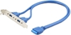 Picture of Gembird Gniazdo USB 3.0 x2 na śledziu do obudowy (CC-USB3-RECEPTACLE)