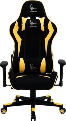 Изображение GEMBIRD Gaming chair black/yellow