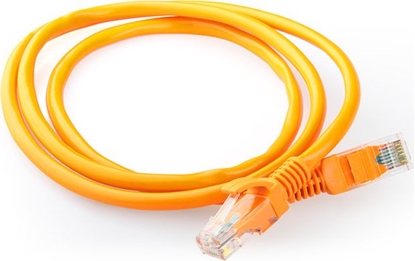 Attēls no Gembird patchcord RJ45, osonka zalewana, kat. 5e, UTP, 0.5m, pomaraczowy (PP12-0.5M/O)