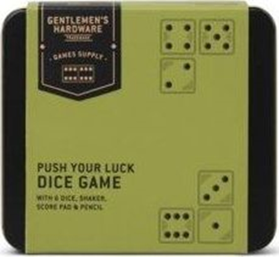 Picture of Gentlemens Hardware Gra w koci Push Your Luck w puszce