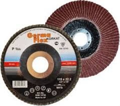 Изображение GERMAFLEX ciernica listkowa 115mm P 60 (GLKN41B115-60)