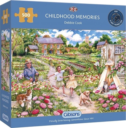 Изображение Gibsons Puzzle 500 Wspomnienia z dzieciństwa G3