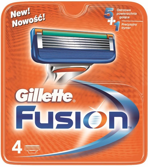 Picture of Gillette Fusion Manual 4 wkady do maszynki do golenia