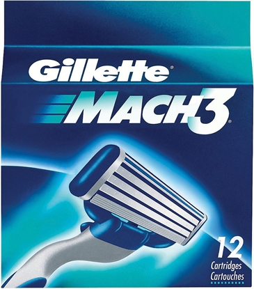 Изображение Gillette Mach3 Wkłady do maszynki 12szt