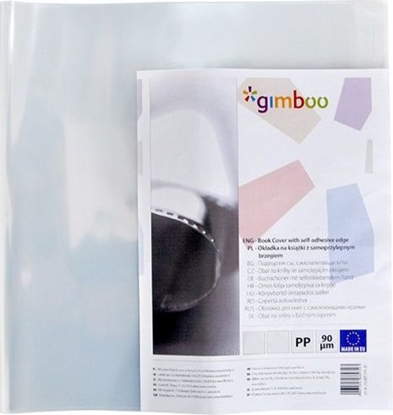Picture of Gimboo OKADKA NA KSIKI GIMBOO Z SAMOPRZYLEPNYM BRZEGIEM OP 10 SZTUK