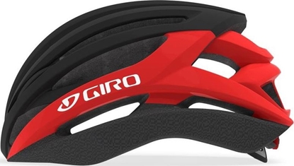 Picture of Giro Kask szosowy SYNTAX matte black bright red r. L (59-63 cm) (306138)
