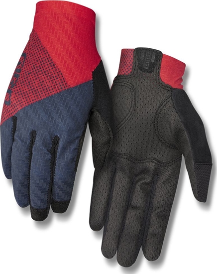 Picture of Giro Rkawiczki rowerowe damskie Riv'ette CS czerwono-granatowo-czarne r. L