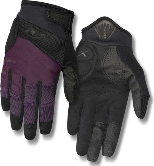 Picture of Giro Rkawiczki rowerowe damskie Xena czarno-fioletowe r. L