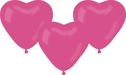 Picture of GMR Balony lateksowe Serca róowe - 50 szt. uniwersalny