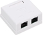 Picture of GNIAZDO ZAKOCZENIOWE RJ45-2G2 PODWÓJNE