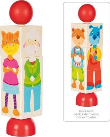 Изображение Goki Puzzle Obrotowe: Zwirzta