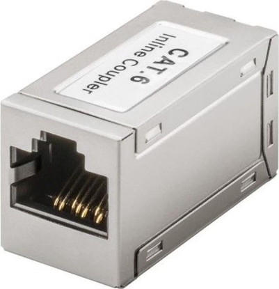 Изображение Goobay Adapter (przelotka) RJ45/RJ45 kat.6 ekranowany 15217