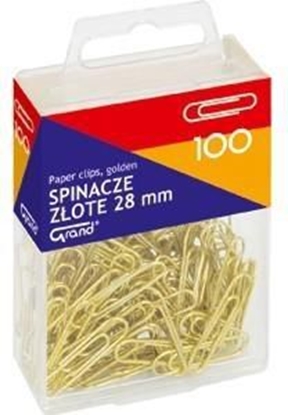Picture of Grand Spinacze zote 28 mm, 100 szt. (167480)
