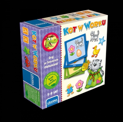 Изображение Granna Kot w worku Gram ze Smokiem Obibokiem (00358)