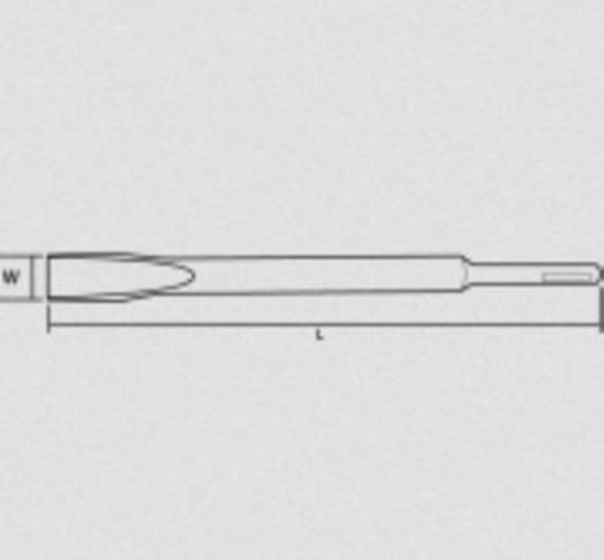 Picture of Graphite Duto SDS-max 50x18x400mm - 57H563