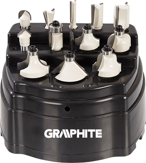 Picture of Graphite Frezy widiowe 8 mm 12 szt. (57H210)