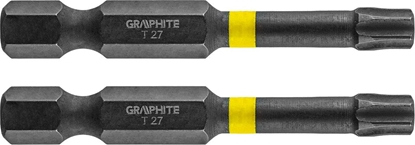 Attēls no Graphite Kocówka wkrtakowa (Bity udarowe TX27 x 50 mm, 2 szt.)
