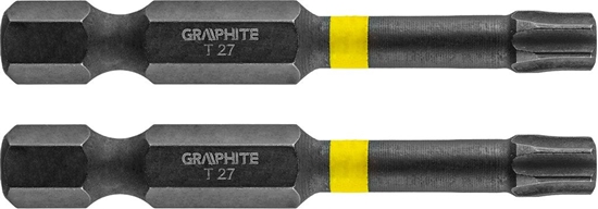 Picture of Graphite Kocówka wkrtakowa (Bity udarowe TX27 x 50 mm, 2 szt.)