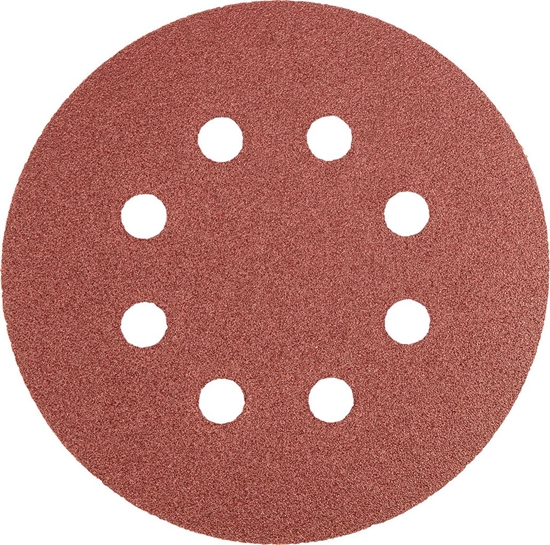 Picture of Graphite Krki cierne (Krki cierne 125 mm, K120, 5 szt., z 8 otworami)