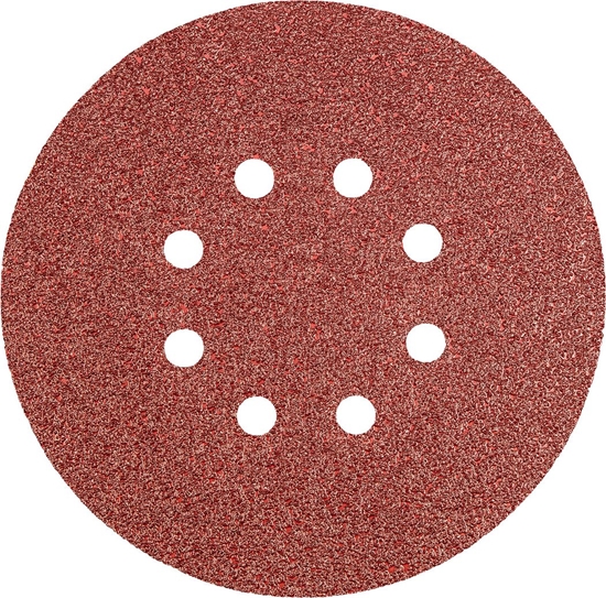 Изображение Graphite Krki cierne (Krki cierne 150 mm, K40, 5 szt., z 8 otworami)