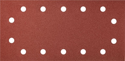 Attēls no Graphite Papiery cierne (Papier cierny na rzep 115 x 230 mm, K180, 5 szt., z otworami)