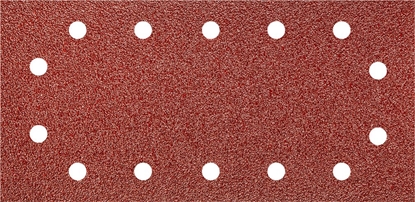 Attēls no Graphite Papiery cierne (Papier cierny na rzep 115 x 230 mm, K40, 5 szt., z otworami)