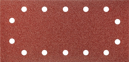 Attēls no Graphite Papiery cierne (Papier cierny na rzep 115 x 230 mm, K60, 5 szt., z otworami)