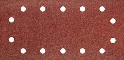 Attēls no Graphite Papiery cierne (Papier cierny na rzep 115 x 230 mm, K80, 5 szt., z otworami)