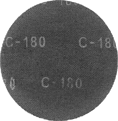 Attēls no Graphite Siatki cierne (Siatka cierna na rzep, 225 mm, K180, do szlifierki 59G260, 10 szt.)