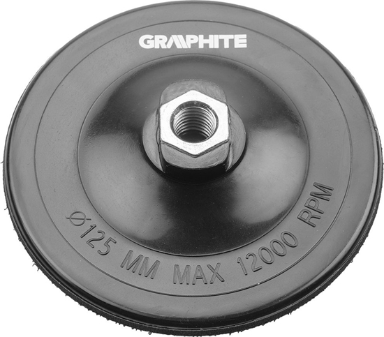 Picture of Graphite Tarcza elastyczna (Tarcza elastyczna z rzepem 125 mm x M14)