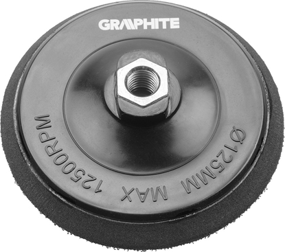 Picture of Graphite Tarcza elastyczna (Tarcza elastyczna z rzepem 125 mm x M14)