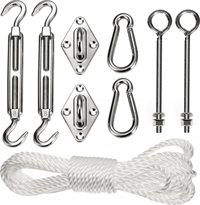 Attēls no GreenBlue Zestaw do mocowania agli GB508 metalowy