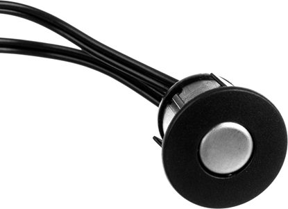 Picture of GTV Wcznik dotykowy ciemnialny 12V 24W czarny fi 22x16mm na otwór fi18 (AE-WDSC-10DIM)