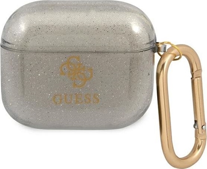 Picture of Guess Etui ochronne GUA3UCG4GK Glitter Collection do AirPods 3 szare