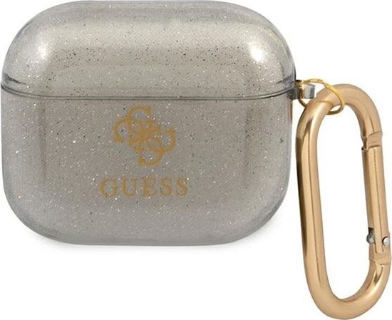 Picture of Guess Etui ochronne GUA3UCG4GK Glitter Collection do AirPods 3 szare
