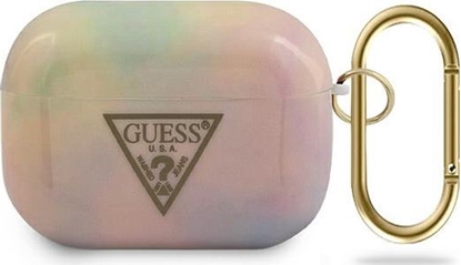 Изображение Guess Etui ochronne GUACAPTPUMCGG01 Tie&Dye Collection do AirPods Pro róowe